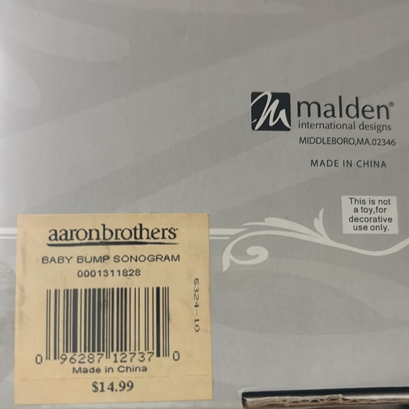 BABY BUMP SONOGRAM Picture Frame - Picture 3 of 3